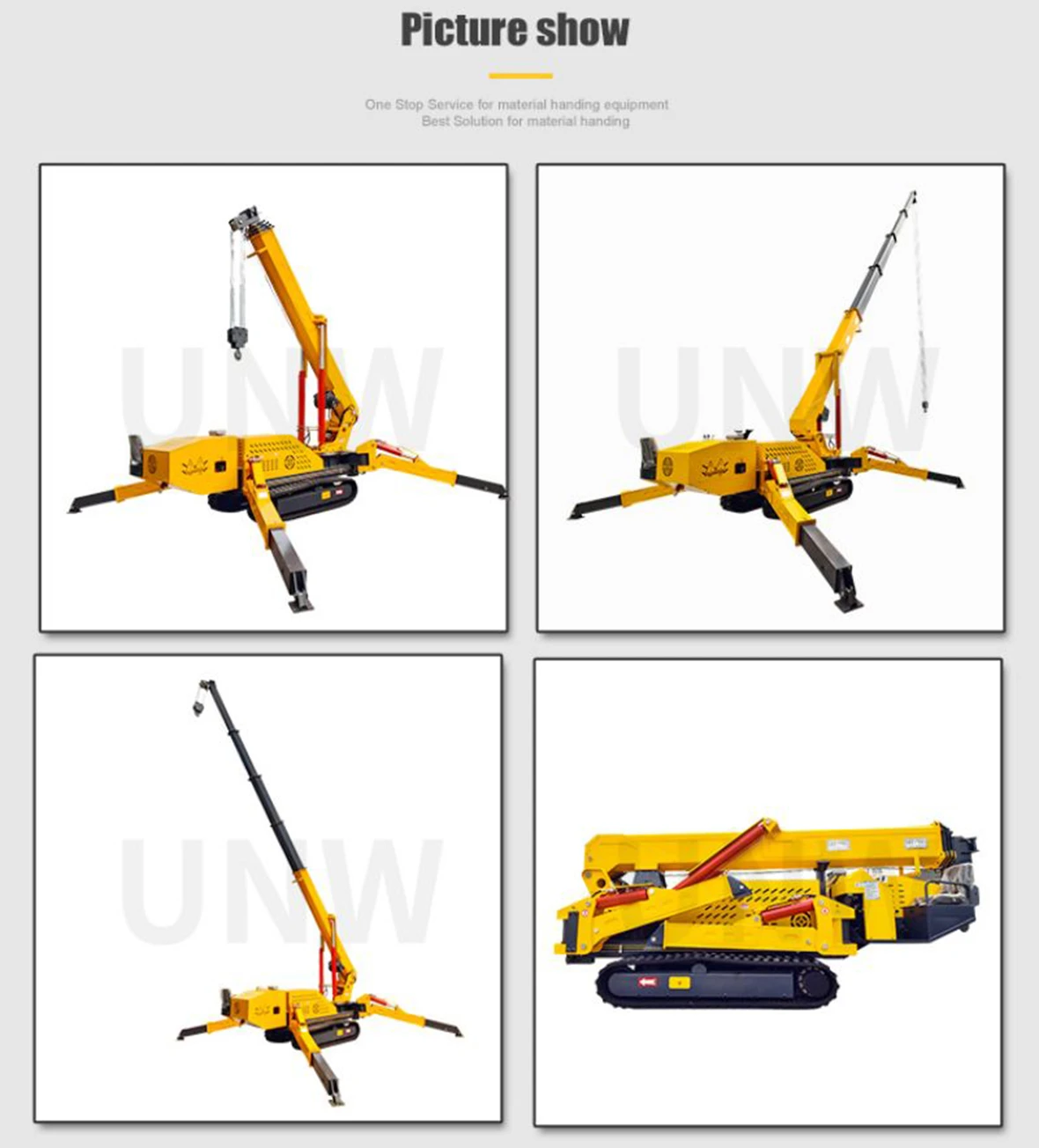 Portable Spider Lift Crane